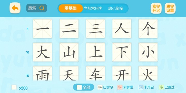 認(rèn)會(huì)了70-80個(gè)字