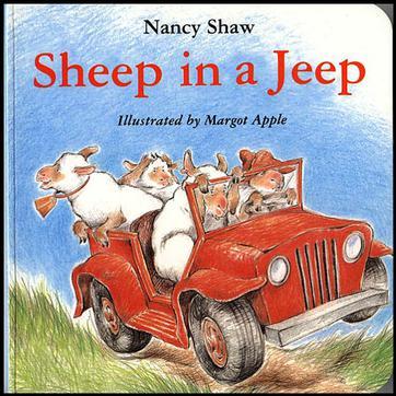 Sheep in a Jeep