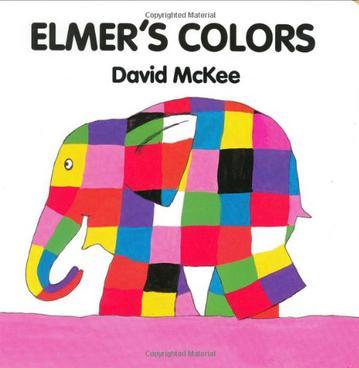 Elmer's Colors Board Book