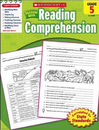 Scholastic Success with Reading Comprehension, Grade 5