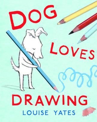 Dog Loves Drawing