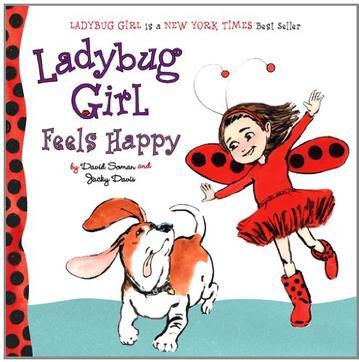 Ladybug Girl Feels Happy