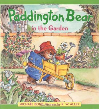 Paddington Bear in the Garden