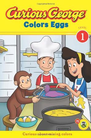 Curious George Colors Eggs