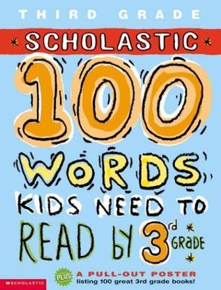 三年級學生應掌握的100個詞匯 100 Words Kids Need to Read by 3Grade