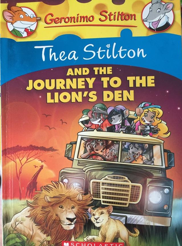 Thea Stilton and the Journey to the Lion's Den