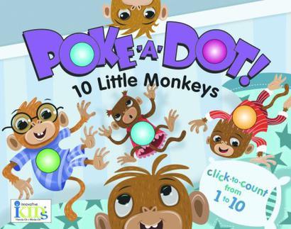 Poke-A-Dot! 10 Little Monkeys