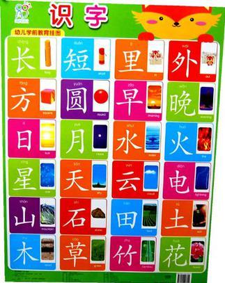 幼兒學(xué)前教育掛圖大全