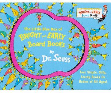 The Little Blue Box of Bright and Early Board Books by Dr. Seuss