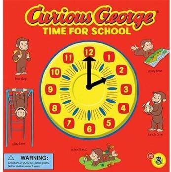 Curious George Time for School (CGTV Novelty 8x8)