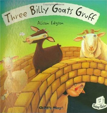 翻翻書  三只壞脾氣的山羊Three billy goats gruff