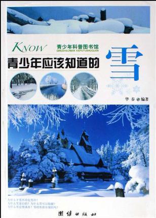 青少年應(yīng)該知道的雪-青少年科普圖書館