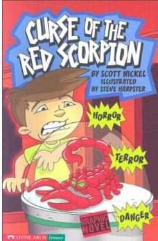 Curse of the Red Scorpion (Graphic Sparks) (Graphic Fiction: Tiger Moth)