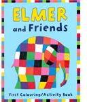 Elmer and Friends First Colouring Activity Book 艾瑪和朋友填色書 ISBN 9781842705360