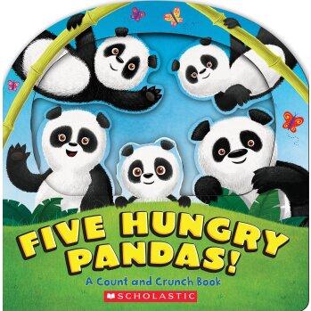 Five Hungry Pandas!A Count And Crunch Book