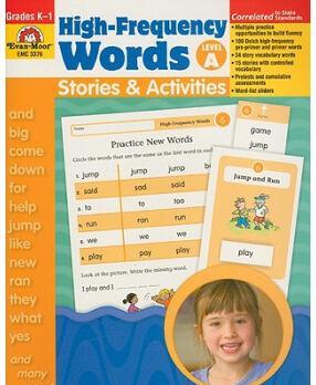 High-Frequency Words, Level A: Stories & Activities, Grades K-1