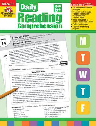 Daily Reading Comprenesion, Grade 6+