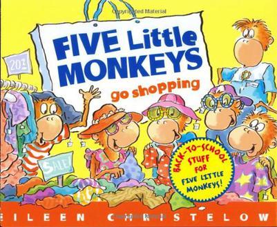 Five Little Monkeys Go Shopping