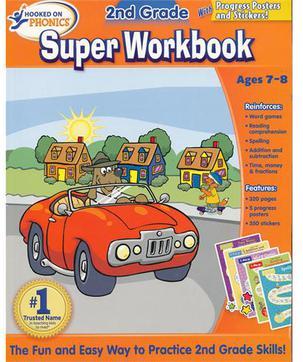 Hooked on Phonics Second Grade Super Workbook迷上自然發(fā)音法 G-2 超級練習(xí)冊ISBN9781604991321