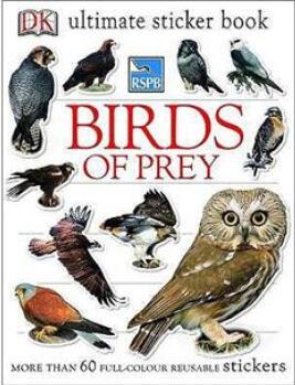 Rspb Birds of Prey Ultimate Sticker Book (Ultimate Sticker Books)