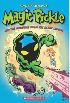 Magic Pickle and the Creature from the Black Legume