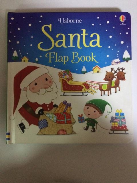 Santa Flap Book