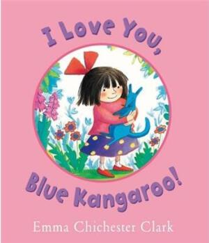 I Love You, Blue Kangaroo Mini (Mini Hardback)