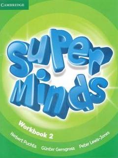 英音版剑桥小学英语教材 Super Minds Level 2 Workbook 练习册(不带在线资源)