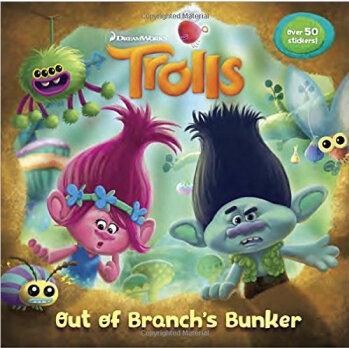 Trolls Deluxe Pictureback with Stickers (DreamWo  [03--07]