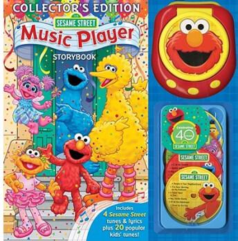 Sesame Street Music Player Storybook [With Music Player & 4 CDs]