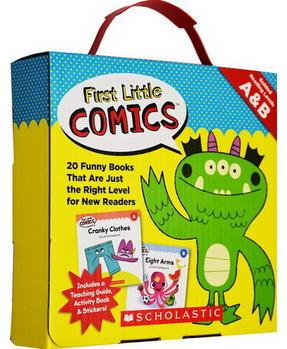 英文原版First Little Comics Parent Pack Levels A&B 家長(zhǎng)閱讀指導(dǎo)20冊(cè)