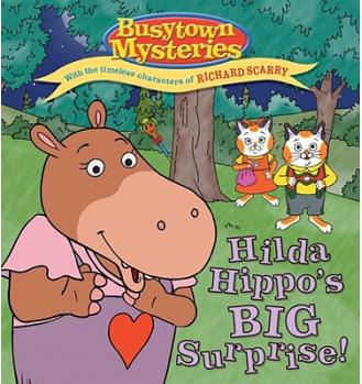 Hilda Hippo's Big Surprise! [Board book]  [2-5sui]