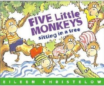 Five Little Monkeys Sitting in a Tree(Library Binding) [Library Binding] [4歲及以上]