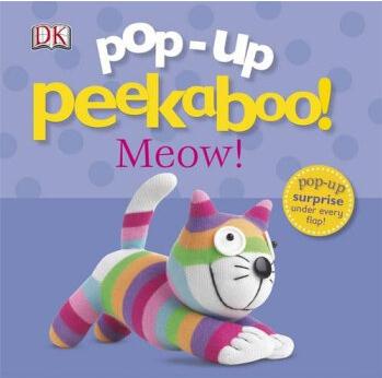 Pop-Up Peekaboo Meow! [Board book]