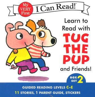 Learn to Read with Tug the Pup and Friends! Box Set 2: Levels Included: C-E (My Very First I Can Read!)