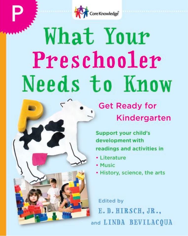 What Your Preschooler Needs to Know