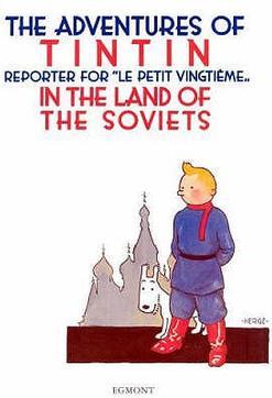 The Adventures of Tintin in the Land of the Soviets in Black & White