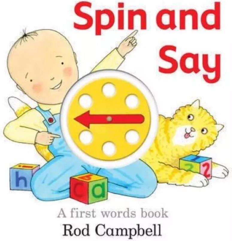 Spin and Say A First Words Book