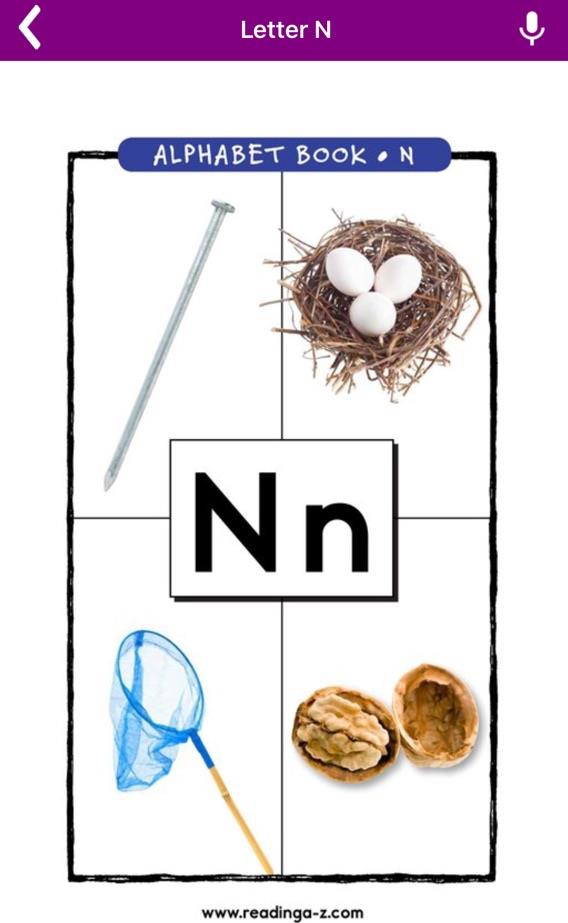 Letter N