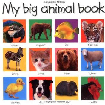 My Big Animal Book (My Big Board Books)