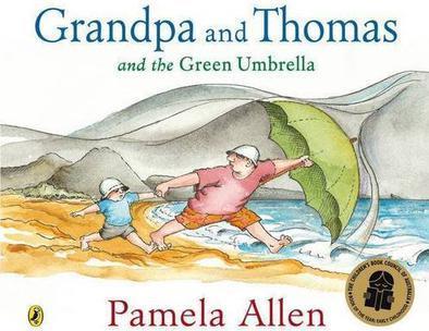 Grandpa and Thomas and the Green Umbrella