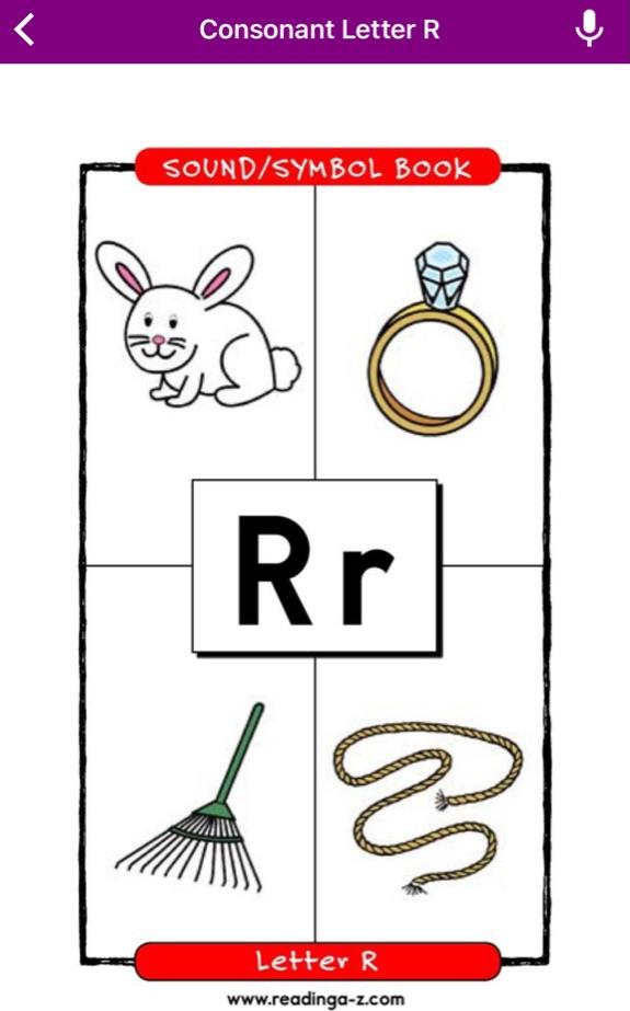 Rr(Consonant Letter R)