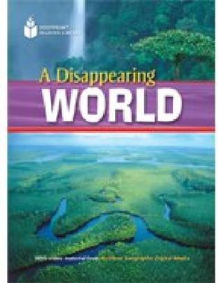 A Disappearing World