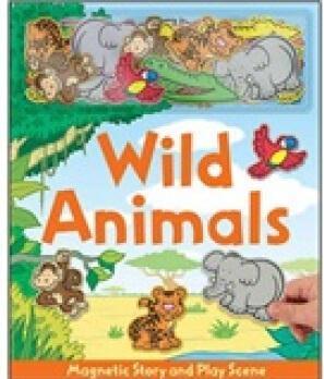 Magnetic Playscene Wild Animals