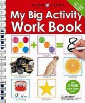 Wipe Clean My Big Activity Work Book (螺旋装帧)
