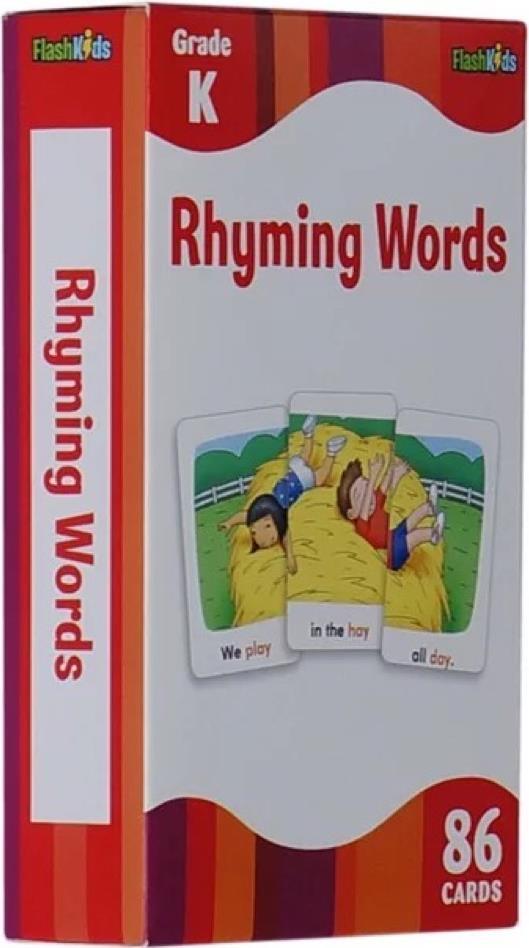 Rhyming Words 86 Cards套6盒