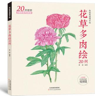 花草多肉繪20例 贈高清教學(xué)視頻