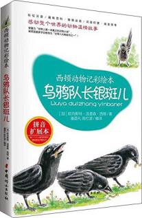 烏鴉隊(duì)長(zhǎng)銀斑兒(拼音擴(kuò)展本)/西頓動(dòng)物記彩繪本