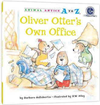 幼兒園里的26個開心果: 自己的工作室  Animal Antics A to Z : Oliver Otter's Own Office