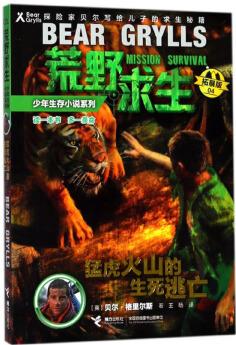 荒野求生少年生存小說系列: 猛虎火山的生死逃亡(拓展版)